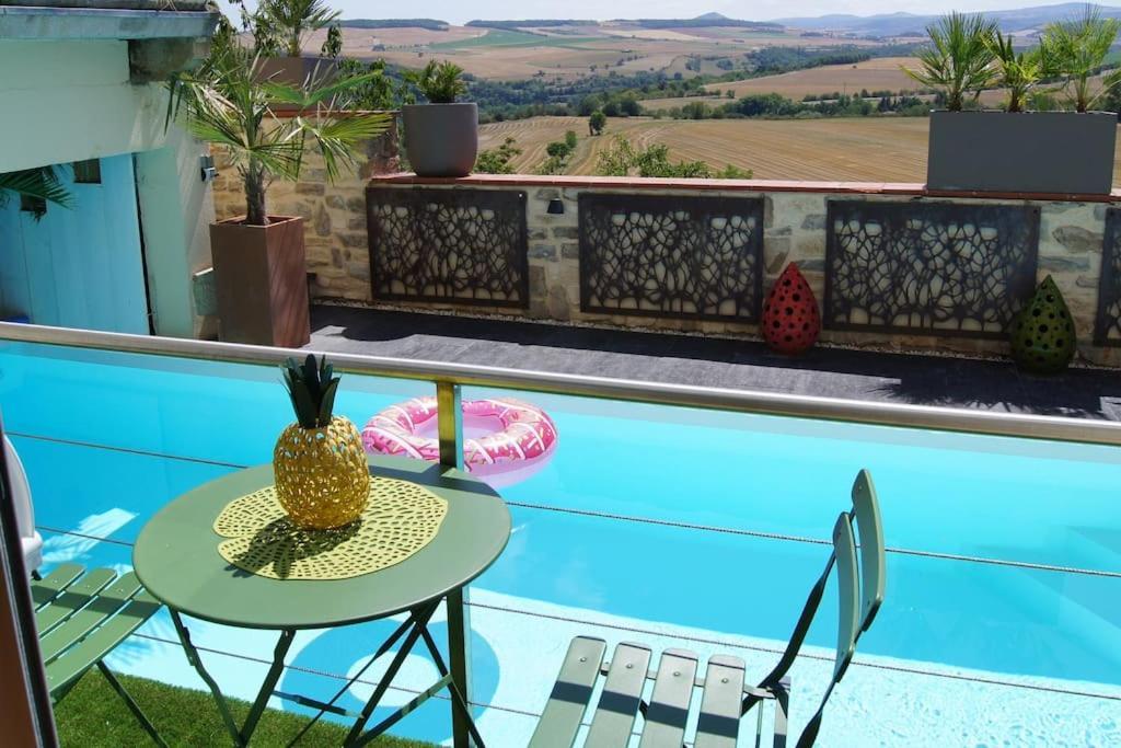 Les Pierres Blondes Apartment Montpeyroux  Luaran gambar