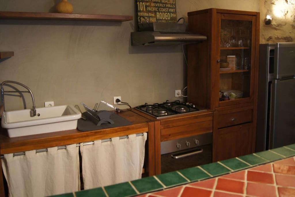 Les Pierres Blondes Apartment Montpeyroux  Luaran gambar