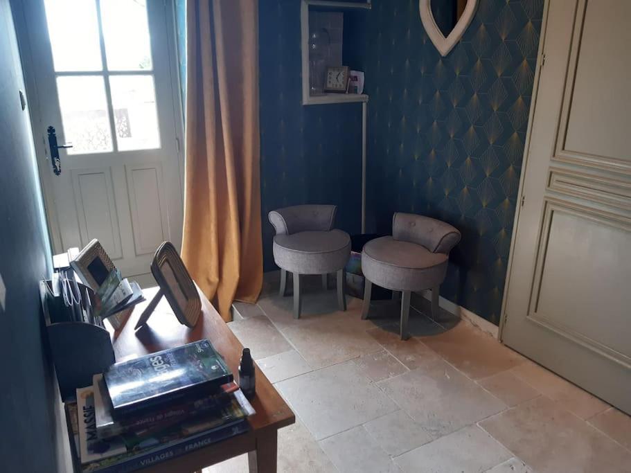 Les Pierres Blondes Apartment Montpeyroux  Luaran gambar