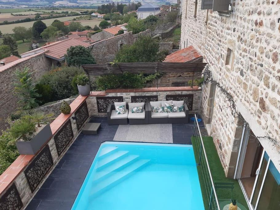 Les Pierres Blondes Apartment Montpeyroux  Luaran gambar