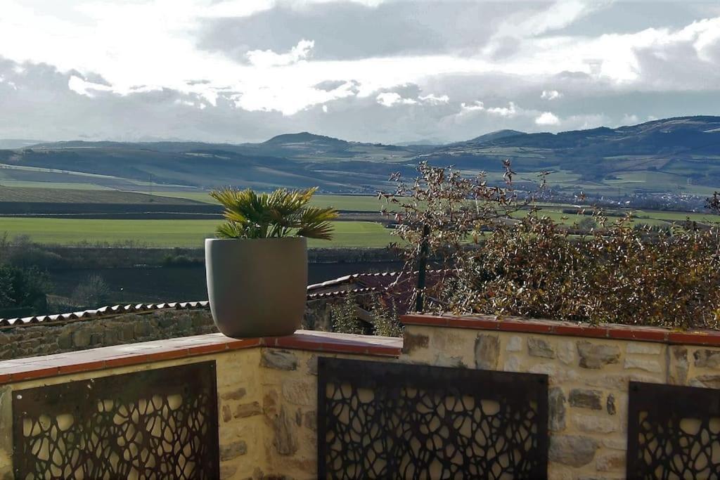 Les Pierres Blondes Apartment Montpeyroux  Luaran gambar