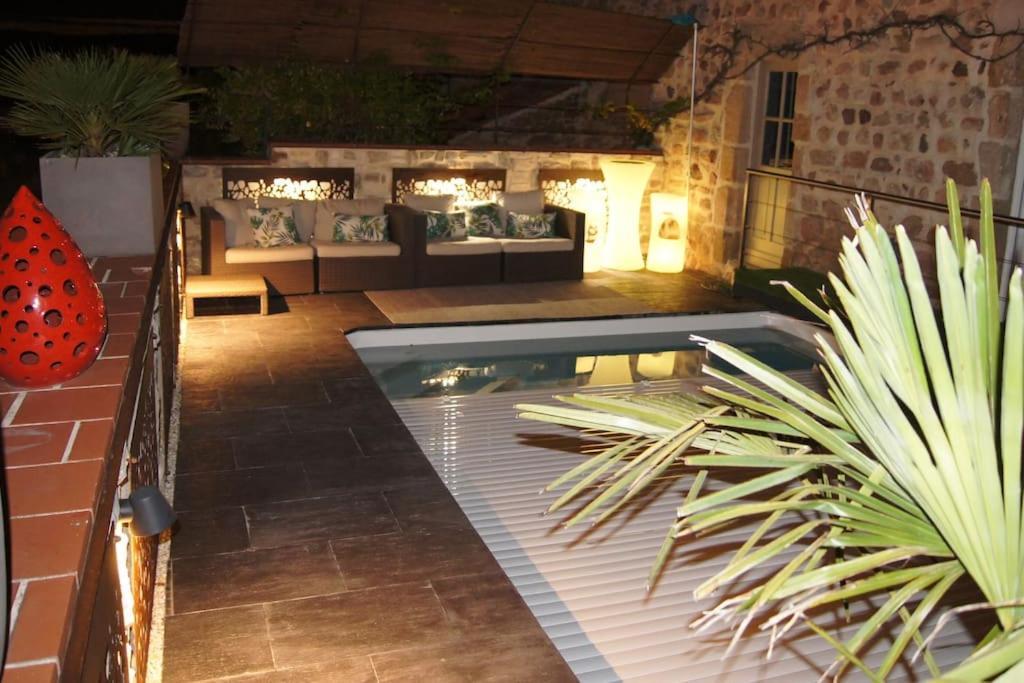 Les Pierres Blondes Apartment Montpeyroux  Luaran gambar